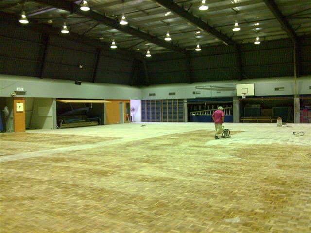 Figure 2: Our team in action.